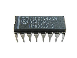 Circuito Integrado 74HC4046AN DIP-16 Locked PTH