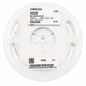 Rolo 10.000 Peças - Resistor 470R 0402 Chip SMD 5% Fenghua Advanced