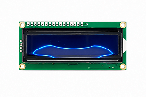 Tela LCD 16x2 Alfanumérica com Backlight Azul Modelo 1602A