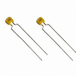 Capacitor Cerâmico 104 100nF 100V Radial Passo 5,08mm KYOCERA AVX