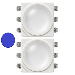 LED de Potência Azul 0,2W 60mA Encapsulamento SMD 4040 Crab PP6N-TLBE