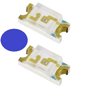 LED Azul SMD 1206 20mA 120mcd Indicador Luminoso (FYLS-1206UBC)