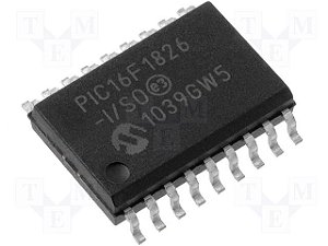 Circuito Integrado PIC16F1826-I/SO MCU 8 Bits 32MHz 3,5KB Flash