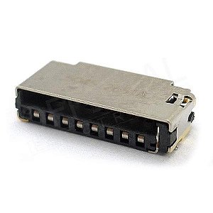 Socket Conector de Memória MicroSD 8 Vias SMD Molex 47309-2651