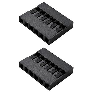 Alojamento para Conector Modu 6 Posições (1x6) 2,54mm I-DS1071-SCB01X6