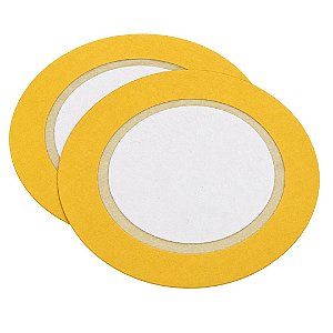 Pastilha Piezoelétrica 27mm Elemento Ativo para Buzzer, Som e Vibração