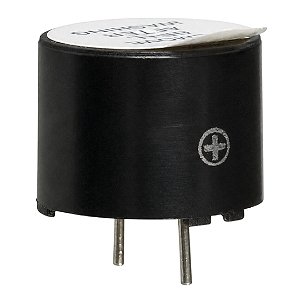 Buzzer Ativo Magnético 5V Diâmetro 12mm SBT-1205