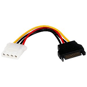 Cabo Adaptador Energia Molex 4P para SATA 15P 30cm (K1D-3004008-V03)