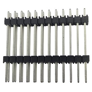 Conector Pino Header 24 Vias PTH Macho Passo 2.54mm DW-12-12-T-D-655