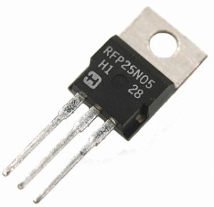 MOSFET de Potência RFP25N05 50V 25A N-Channel TO-220AB