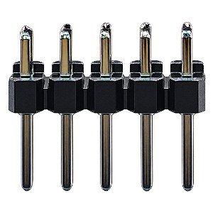 Conector Header Macho 10 Vias Duplo (2x5) PTH 2,54mm TSW-105-07-T-D