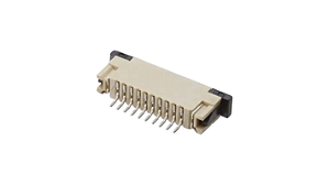 Conector FPC/FFC 10 Posições ZIF SMD Pitch 1mm Samtec ZF1-10-01-T-WT