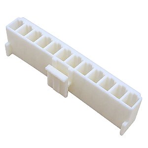Conector Fêmea KK 12 Vias Pitch 3,96mm Travamento Seguro DS1073-SCW012