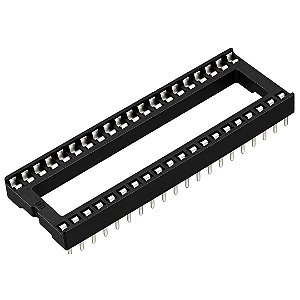 MAC40 Socket Estampado 40 Pinos Through Hole Largo