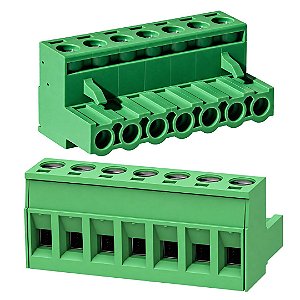 Borne PCB Fêmea 7 Vias 3.81mm Horizontal ZBK200R-3.81-07P