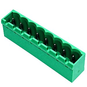 Borne Conector Macho 8 Vias 180º Passo 5.08mm Fechada ZBF400VC-5.08-8P