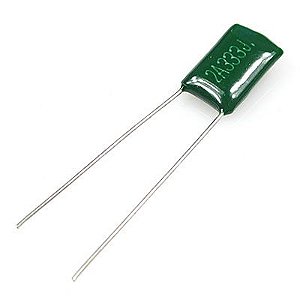 Capacitor de Filme Poliéster 33nF 100V ±5% 5mm