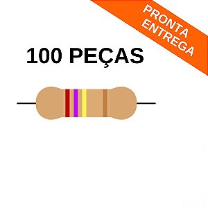 100x Resistor 270K 5% 1/4W Axial PTH CR25