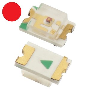 LED Indicador Vermelho SMD 0805 90mcd Alto Brilho FYLS-0805URC