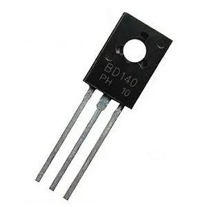 Transistor Bipolar BD140 PNP 80V 1,5A TO-126