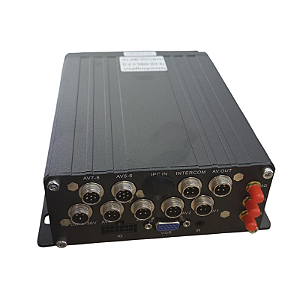 Gravador Veicular AHD 1080P H.265 (TX-HD-908G-C-F-Q) 4G, GPS e Wi-Fi