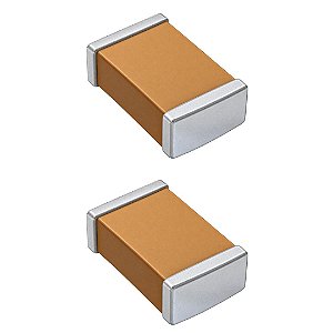 Capacitor Cerâmico Chip SMD 6.8pF 50V 0603 C0G Yageo - 100 Unidades