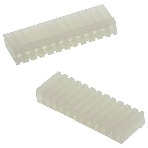 Conector KK Fêmea 12 Posições 3.96mm Alojamento DS1072