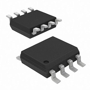 Memória EEPROM HT24LC04 4Kbit I²C 256x8 SOIC-8 SMD