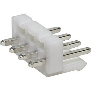 Conector Macho KK 4 Vias Passo 3.96mm 180° DS1072-04MVT6