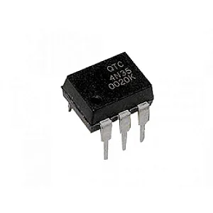 Circuito Integrado 4N35 Optoisolador com Fototransistor DIP-6