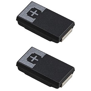 SANYO Capacitor de Tântalo Chip 220uF 2.5V Encapsulamento D 2917/7343