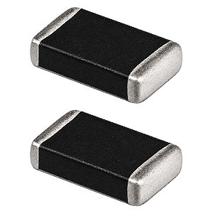 Kit 100 Peças - Resistor 0R (0 Ohm) SMD 0603 RC0603JR-070RL Yageo 5%