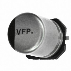 Capacitor SMD Eletrolítico 47uF 6.3V 4x5,8mm