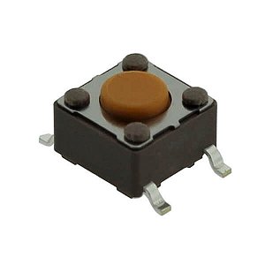 Chave Tact Switch SMD 4 Pinos 6x6x4.3mm DIPTRONICS DTSM-61S