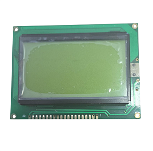Display LCD 128x64 pixels Backlight Amarelo-Verde DM12864C-D-YSNFD-00