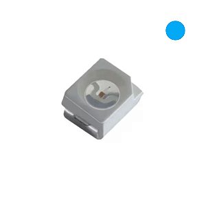 LED SMD Azul 465-468nm Encapsulamento 1210