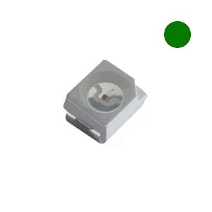 LED 1210 Verde Alta Luminosidade 1200-1400mcd