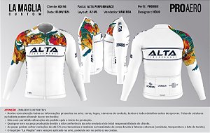 JERSEY MANGA LONGA - ARARA BRANCA