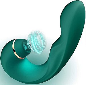 Vibrador Ponto-G e Clitóris (Vibração, Sucção e Pulsação) - Lover Viber