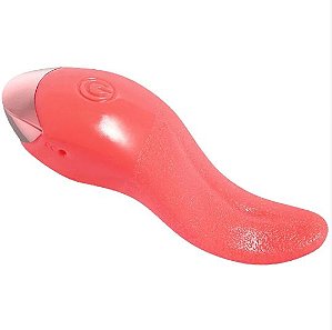 Vibrador em formato de língua Recarregável - Lover Viber