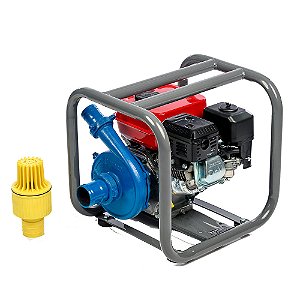 Motobomba Centrífuga a Gasolina 6,5 cv Partida Manual Branco B4T-716