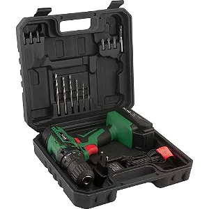 Parafusadeira/furadeira a bateria 12V Bivolt com Maleta e Acessórios PFD012 - DWT