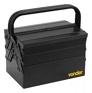 CAIXA DE FERRAMENTAS 5 GAVETAS METAL VONDER 30X19X20