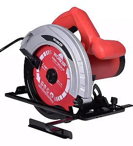 Serra Circular Elétrica Madeira 1300w 5000rpm Disco 185mm Worker