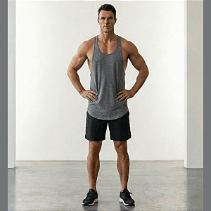 Regata Long Cavada - Algodão