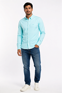 Camisa ML - Verde Agua