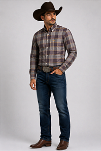 Camisa ML - Xadrez
