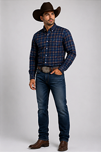 Camisa ML - Xadrez