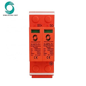 DPS - Dispositivo de Proteção contra Surtos 20 ~ 40kA  1000v cc  2 polos Sun Light