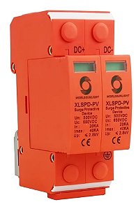 DPS-Dispositivo de Proteção contra Surtos 500vcc 20-40kA Sun Light
